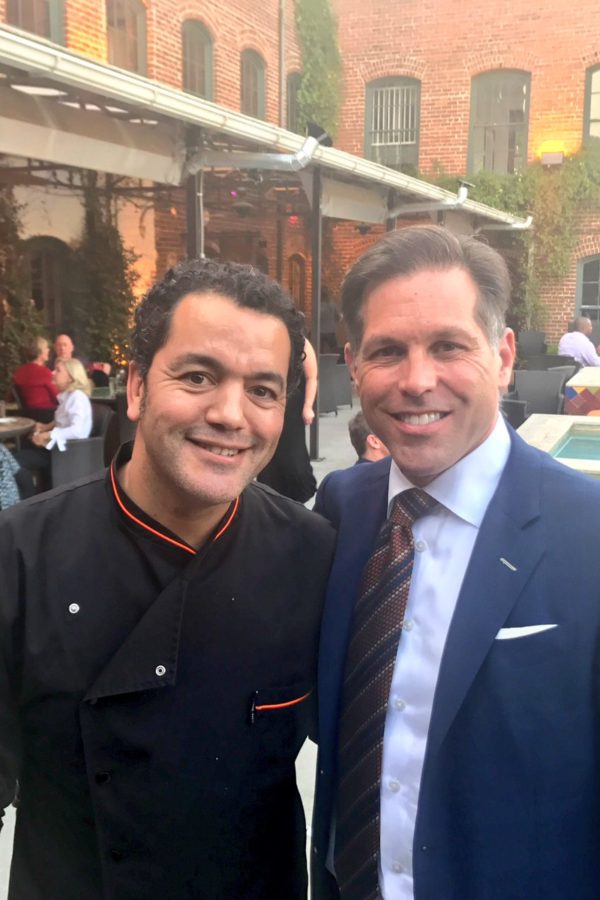 Samad Hachby and Stacy Miller at Mulino in Raleigh