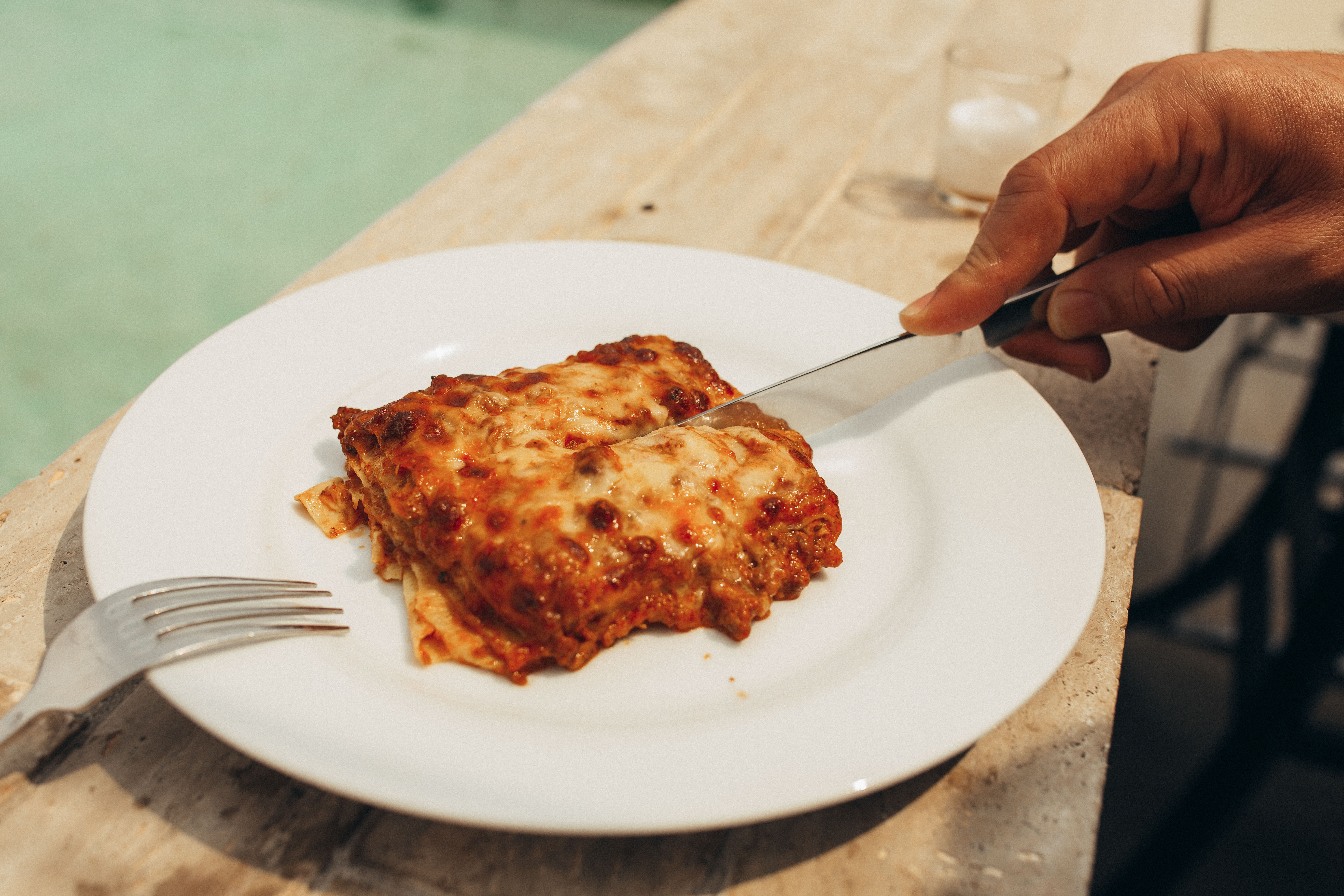 House-Made Lasagna at Mulino. Photography by Jamie Robbins.