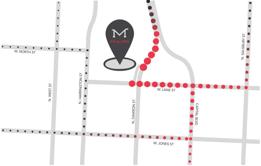 Directions to Mulino Italian Kitchen & Bar