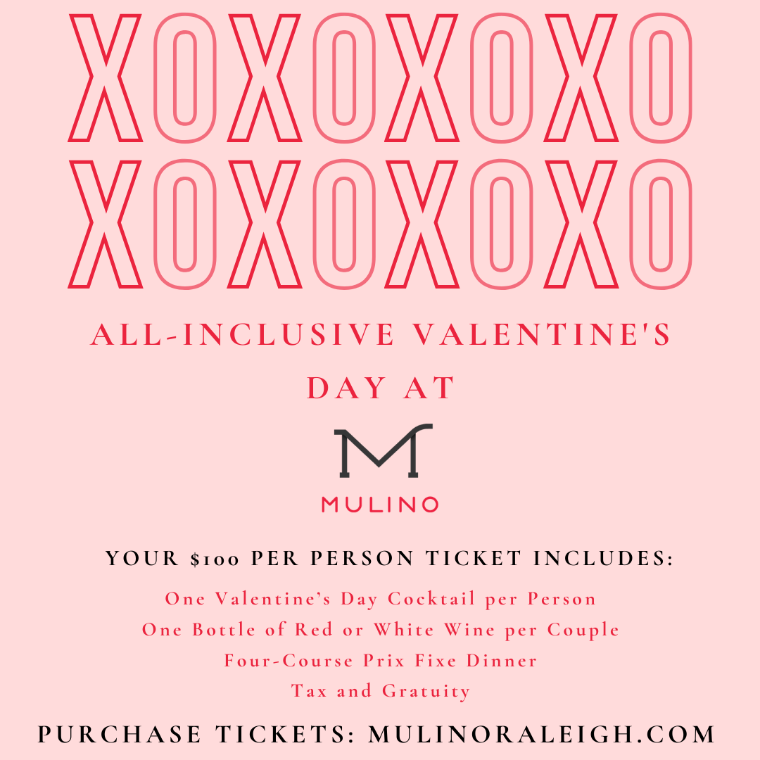 Valentine's Day 2020 at Mulino
