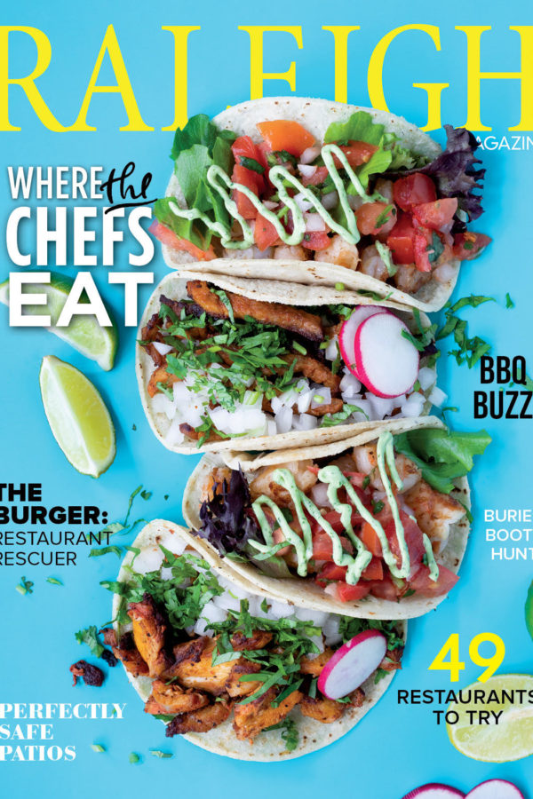 Raleigh Magazine September 2020 Cover