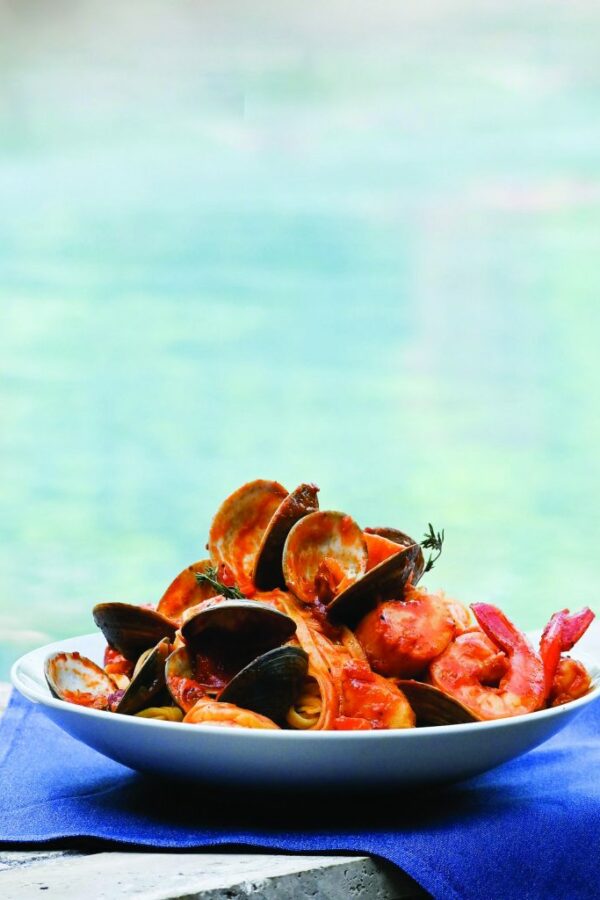 Pasta ai Fruitti di Mare Photo by Harsha Sipani