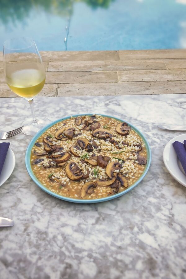 Chef Samad Hachby’s Chanterelle and Porcini Mushroom Risotto