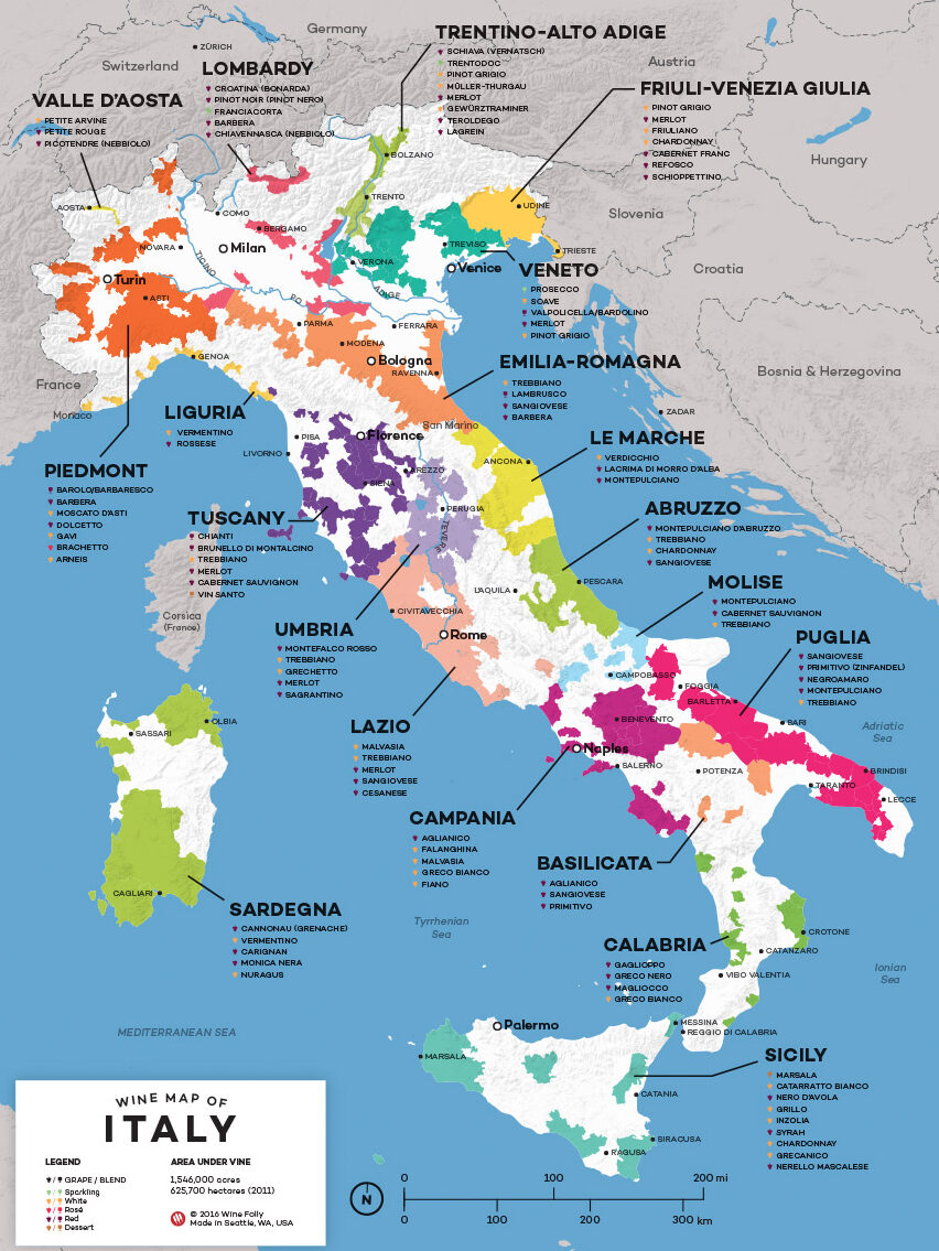 Mulino Guide to Grapes