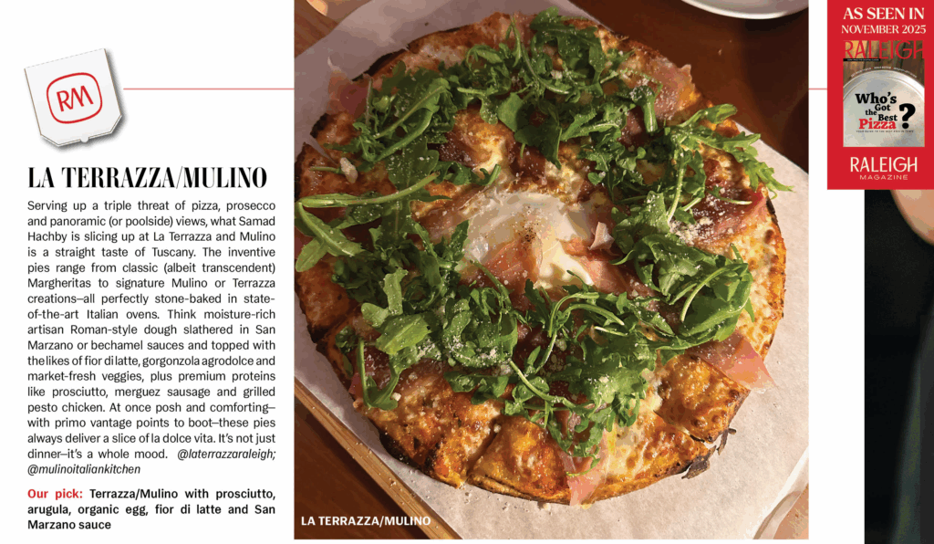 Best Pizza Raleigh Magazine 2025